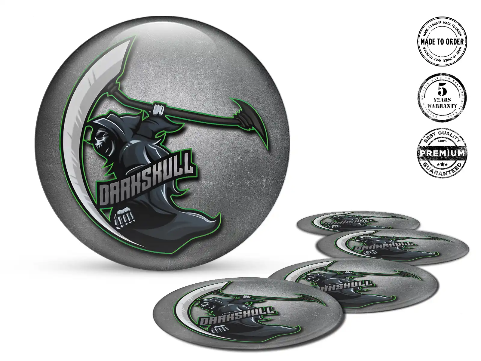 Dome decals Tunning Style High Quality Badge Sports Cars